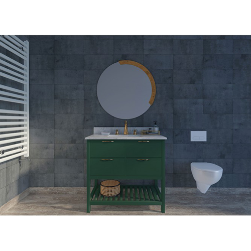 Oceanic6 Solutionz Caspean Bottle Green Bathroom Vanity