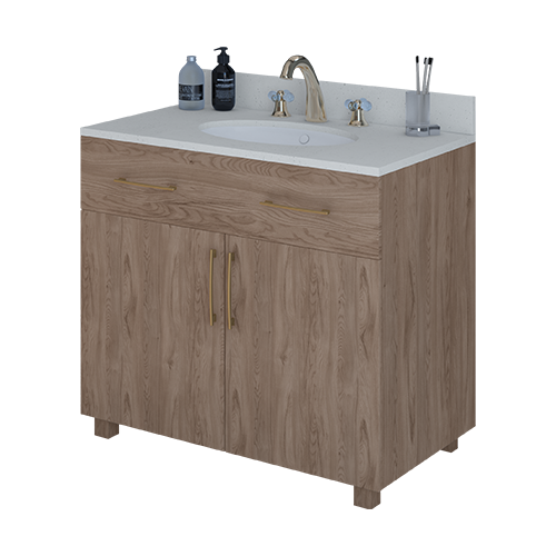Oceanic6 Solutionz Thames Dull Brown Vanity