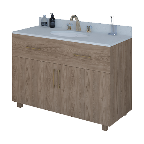 Oceanic6 Solutionz Thames Dull Brown Vanity