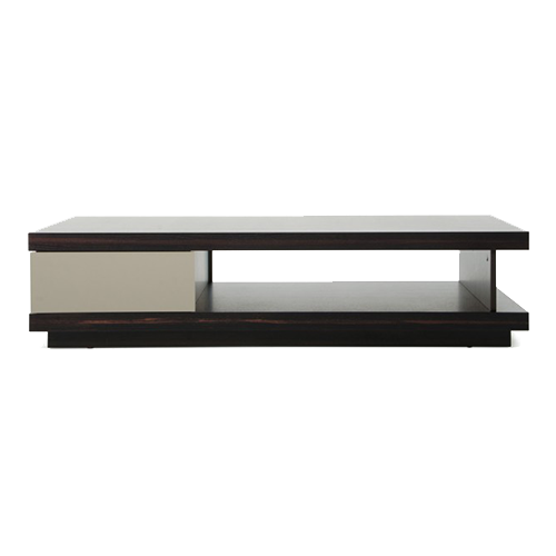 Oceanic6 Solutionz Oak And Grey Gloss Veneer Coffee Table
