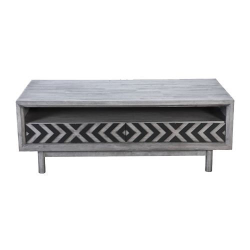 Oceanic6 Solutionz Rubber Wood Veneer Coffee Table